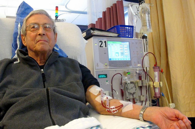 Receiving Dialysis